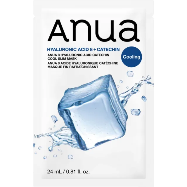 ANUA 8 Hyaluronic Acid Catechin Cool Slim Mask