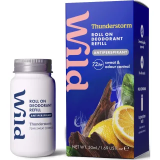 Wild Antiperspirant Roll On Refill Thunderstorm