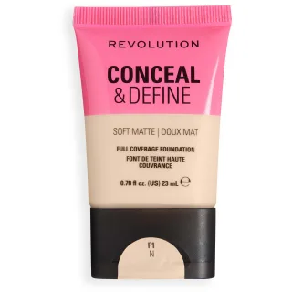 Revolution Beauty London Conceal and Define Soft Matte Tube Foundation