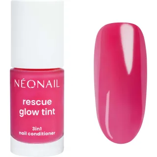 Neonail Rescue Glow Tint 3in1 Nail Conditioner Magenta Pink