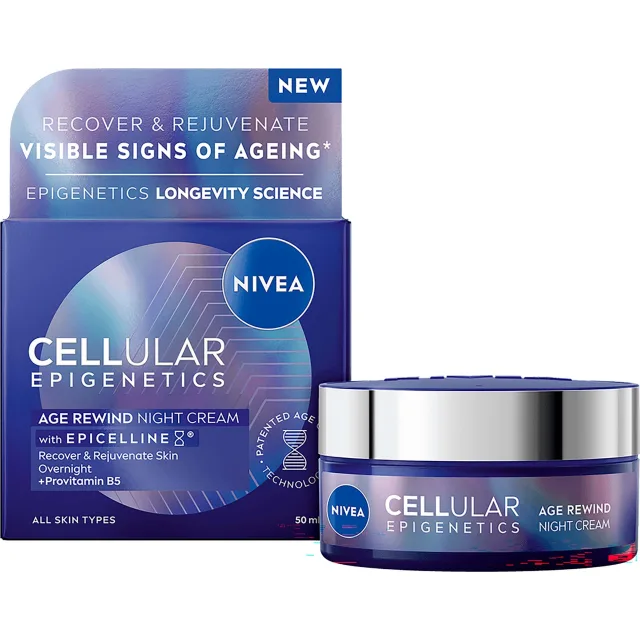 Nivea Cellular Epigenetics Age Rewind Night Cream