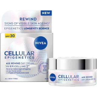 Nivea Cellular Epigenetics Age Rewind Day Cream SPF30