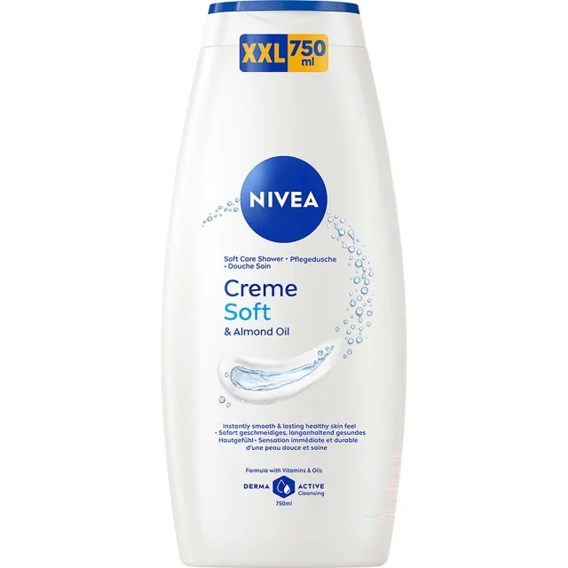 Nivea Creme Soft & Almond Oil Shower