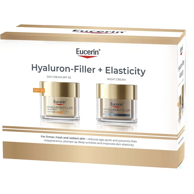Eucerin Hyaluron-Filler +Elastictiy Day & Night Cream Gift Pack