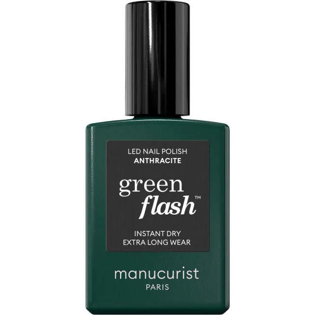 Manucurist Flash™ Green Flash Gel Polish Anthracit