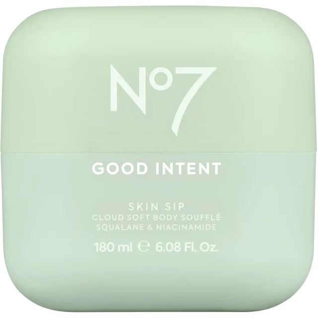 No7 Good Intent Skin Sip Souffle Body Cream