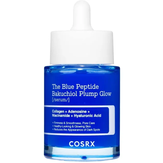 Cosrx The Blue Peptide Bakuchiol Plump Glow Serum
