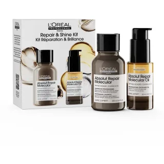 L'Oréal Professionnel Absolut Repair Molecular Mini Duo Kit Shampoo + Bi-Phase Oil