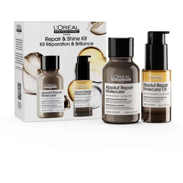 L'Oréal Professionnel Absolut Repair Molecular Mini Duo Kit Shampoo + Bi-Phase Oil