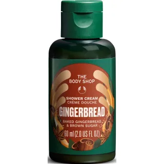 The Body Shop Gingerbread Baked Gingerbread & Brown Sugar Shower Cream