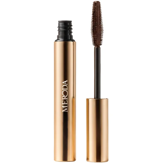 Meroda Cosmetics Mini Gilded Lashes Mascara Natural Brown