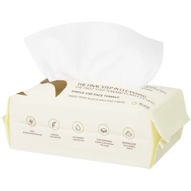 Sunewmed+ Single-use face towels - Engångshanddukar för ansiktet 60 st