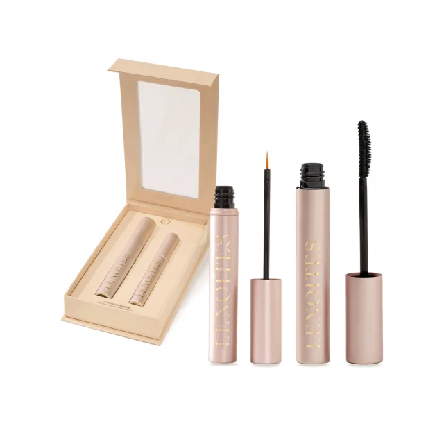 Lenoites PowerLash Gift Set Mascara & Eyelash Serum Black