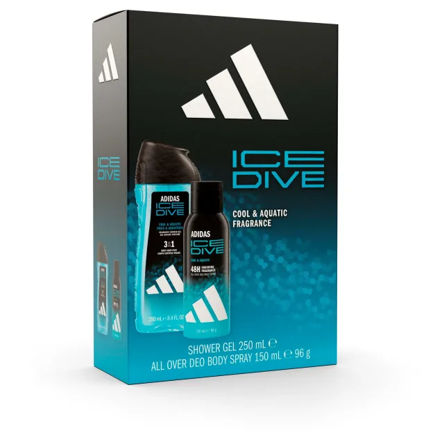Adidas Gift Set Ice Dive Shower Gel + Deo Body Spray