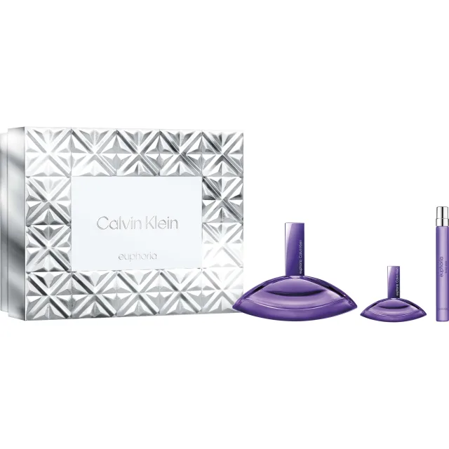 Calvin Klein Gift Set Euphoria Bold Elixir EdP + Travel Size + Mini