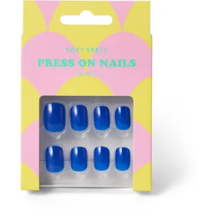 Soft Spell Press On Nails Royal Blue