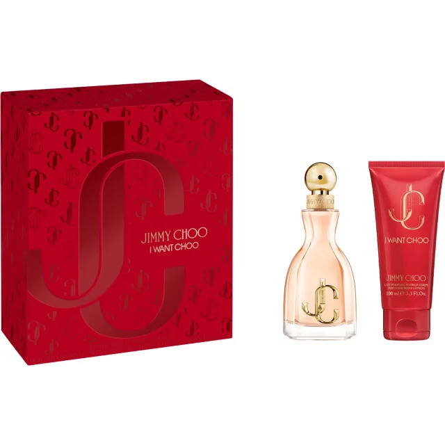 Jimmy Choo Gift Set I Want Choo EdP + Body Lotion