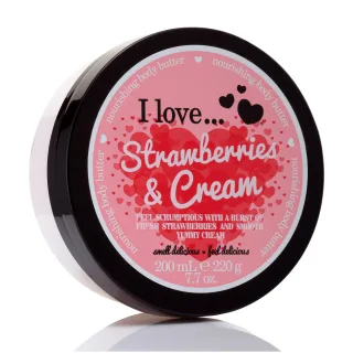 I Love... I Nourishing Body Butter I Strawberries & Cream