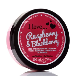 I Love... I Nourishing Body Butter I Raspberry & Blackberry
