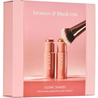 Hickap Bronzer & Blush Trio