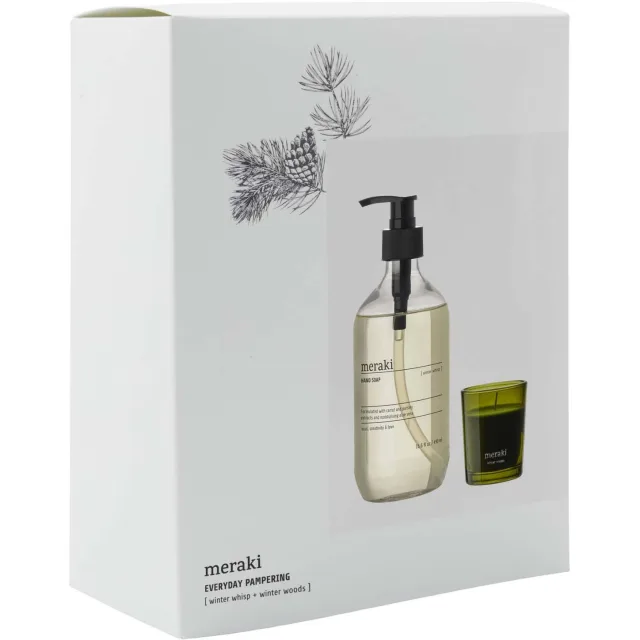Meraki Hand Soap & Candle Giftset