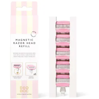 DeoDoc Magnetic Razor Head Refill - Pink