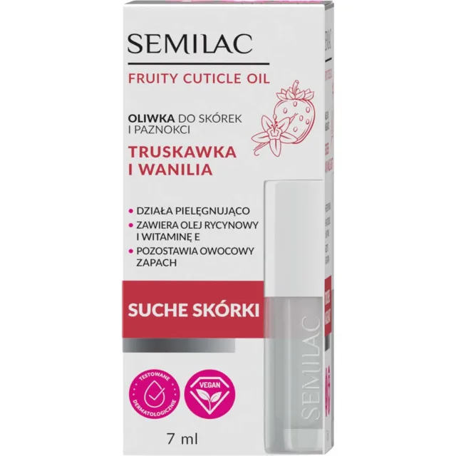 Semilac Nail Oil Strawberry Vanilla