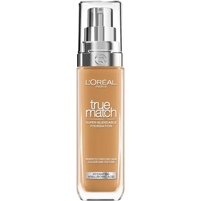 L'Oréal Paris True Match Super-Blendable Foundation With Hyaluronic Acid 8.W