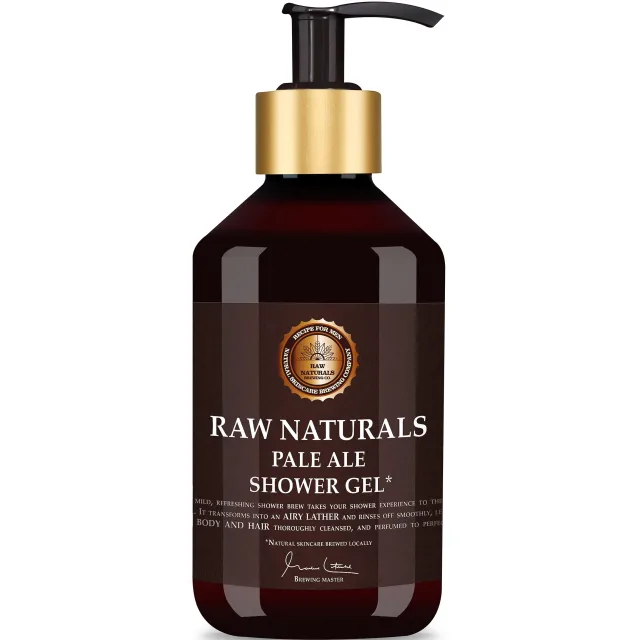 Raw Naturals Recipe For Men Pale Ale Shower Gel