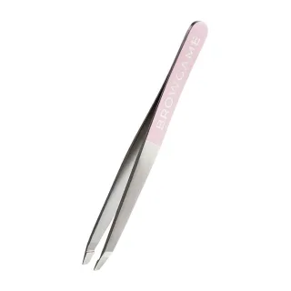 Browgame Cosmetics Tweezer Slanted Pink