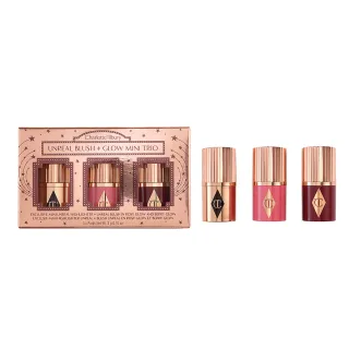 Charlotte Tilbury Unreal Blush + Glow Mini Trio Gift Set
