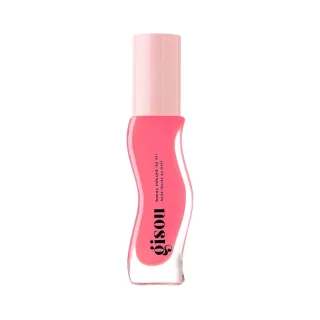 Gisou Honey Infused Lip Oil A sheer and milky cool pink