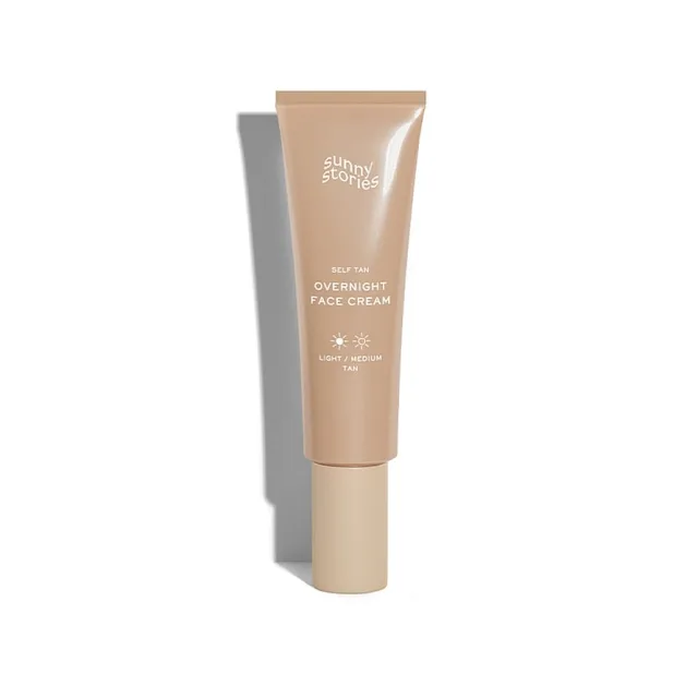 Sunny Stories Self Tan Overnight Face Cream Light/Medium