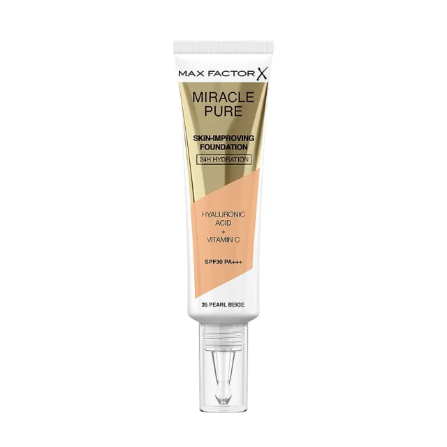 Max Factor Miracle Pure Skin-Improving Foundation 35 Pearl Beige
