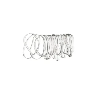 Kicks Beauty Mini Elastics Clear