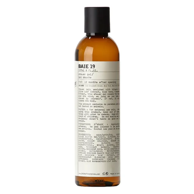 Le Labo Baie 19 Shower Gel