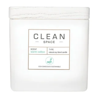 Clean Space Scented Candle Warm Cotton