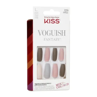 Kiss Vougish Fantasy Artificial Nail 83593 Multicolor