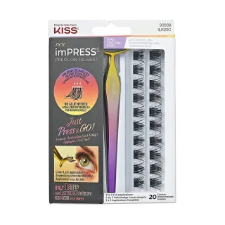 Kiss Press On Falsies Spiky Kit