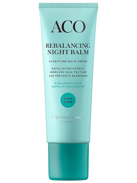 ACO Face Pure Glow Rebalancing Night Balm