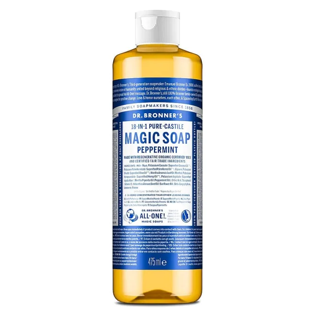 Dr. Bronner's Peppermint Liquid Soap