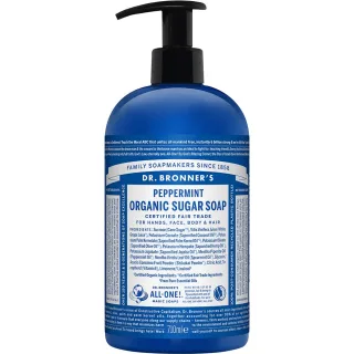 Dr. Bronner's Peppermint Organic Sugar Soap