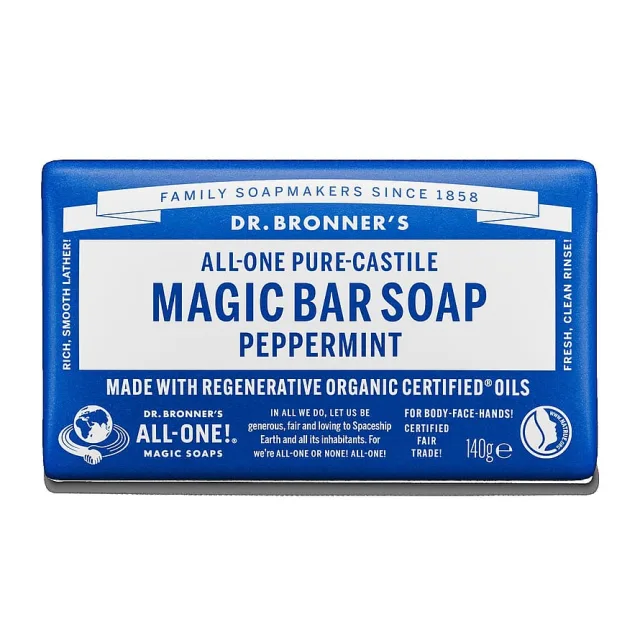 Dr. Bronner's Bar Soap Peppermint
