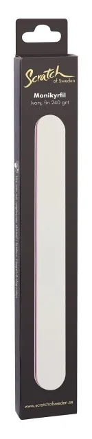 Scratch Nails Manicure File Ivory