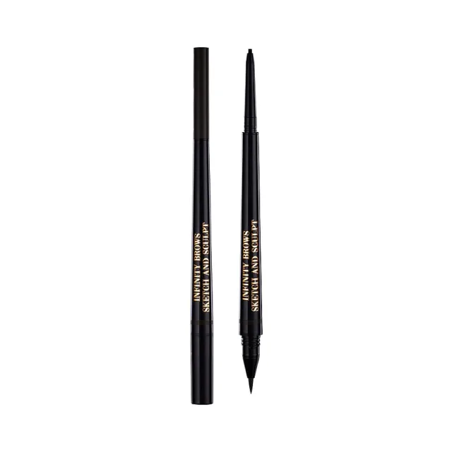 LH cosmetics Infinity Power Brows Sketch And Sculpt Liquid Liner & Pencil Almost Black