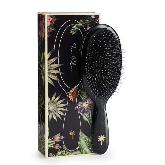 Fan Palm Boar- & Nylon Brush Stardust Large
