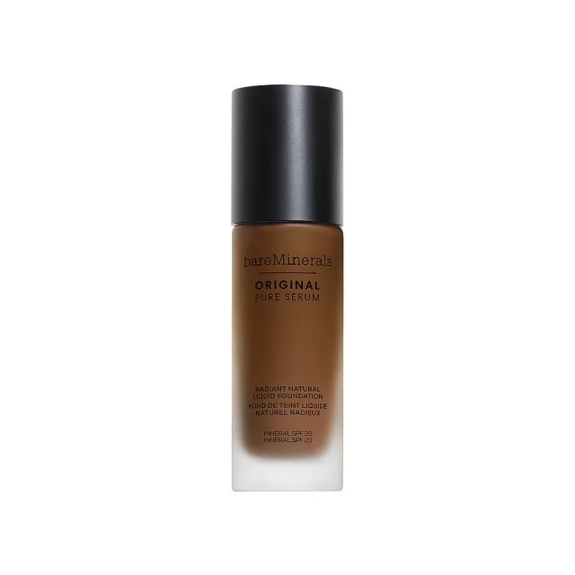 bareMinerals Pure Serum Radiant Natural Liquid Foundation Mineral SPF20 Deep Warm