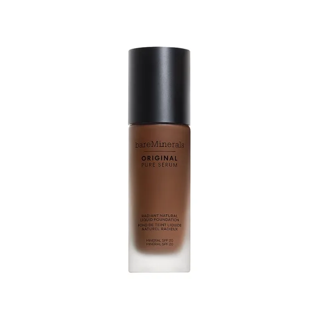 bareMinerals Pure Serum Radiant Natural Liquid Foundation Mineral SPF20 Deep Neutral 6