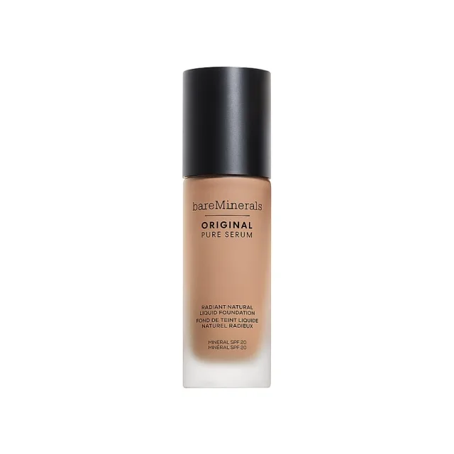 bareMinerals Pure Serum Radiant Natural Liquid Foundation Mineral SPF20 Medium Cool
