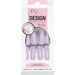 Depend Design Selection Almond Artificial Nail Cherry Blossom